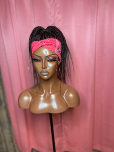 Headband Braided Wig
